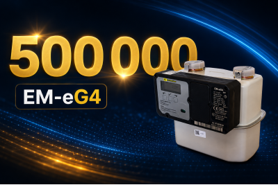 Elektrometal SA dostarczył 500 000 gazomierzy EM-eG4 do Polskiej Spółki Gazownictwa